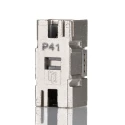 Weidmüller Straight 1 Way RJ45 Bulkhead Insert Coupler 360° Shielded Die Cast Zinc Housing RJ45 