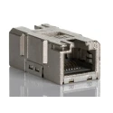 Weidmüller Straight 1 Way RJ45 Bulkhead Insert Coupler 360° Shielded Die Cast Zinc Housing RJ45 