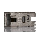 Weidmüller Straight 1 Way RJ45 Bulkhead Insert Coupler 360° Shielded Die Cast Zinc Housing RJ45 