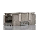 Weidmüller Straight 1 Way RJ45 Bulkhead Insert Coupler 360° Shielded Die Cast Zinc Housing RJ45 