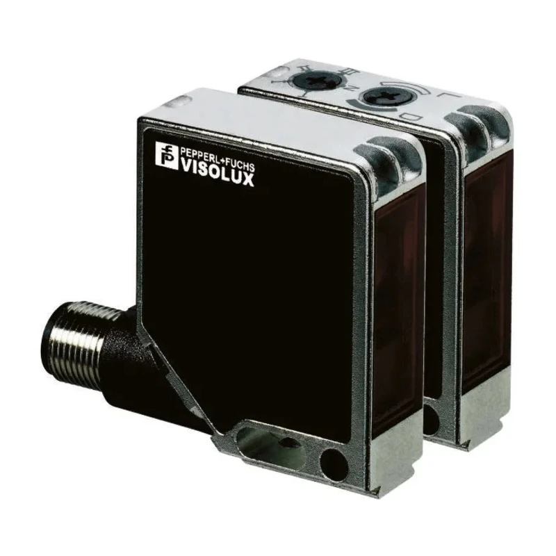 Pepperl + Fuchs Through Beam Photoelectric Sensor, Block Sensor, Detection Range 0 to 16 m, PNP 115970 MV12-F1/82b/124/128