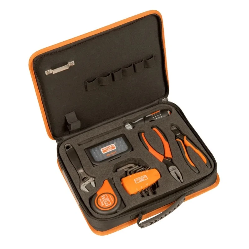 Bahco 51 Piece Fabric Tool Folder Tool Kit with Case 4750FB5BFF1