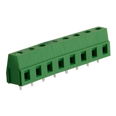 RS PRO 8-Contact 7.5 mm Pitch 1 Row PCB Terminal Block Screw Connection Polyamide Housing 10A 300V 897-0944