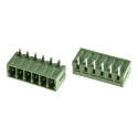 RS PRO Right Angle Through Hole Pluggable Terminal Block 6 Contacts 3.5 mm Pitch 1 Row Shrouded 897-1060