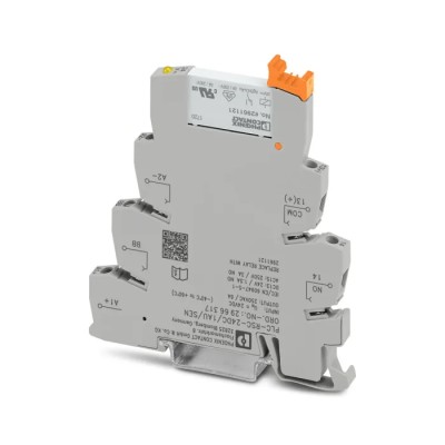 Phoenix Contact SEN Series Relay Module, DIN Rail Mount, 24V DC Coil, SPST, 9mA Coil Current, Model 2966317