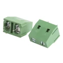 RS PRO PCB Terminal Block, 2-Contact, 7.5 mm Pitch, 1 Row, 10A Current, Polyamide Housing, Screw Connection 897-0922