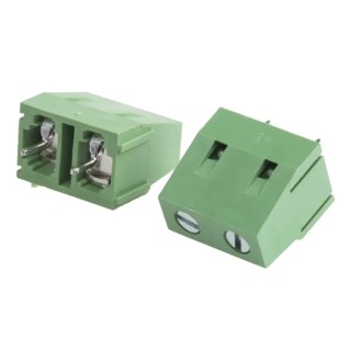 RS PRO PCB Terminal Block, 2-Contact, 7.5 mm Pitch, 1 Row, 10A Current, Polyamide Housing, Screw Connection 897-0922