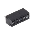 RS PRO PCB Terminal Block 5-Contact 3.5 mm Pitch 1 Row 300V Screw Connection Polyamide Housing 897-1348