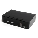 StarTech.com 2 Port 1 Displays USB DVI KVM Switch 3.5 mm Stereo Audio Support 1920 x 1200 Pixel Maximum Resolution SV231DVIUA