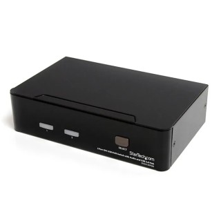 StarTech.com 2 Port 1 Displays USB DVI KVM Switch 3.5 mm Stereo Audio Support 1920 x 1200 Pixel Maximum Resolution SV231DVIUA