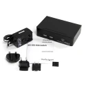 StarTech.com 2 Port 1 Displays USB DVI KVM Switch 3.5 mm Stereo Audio Support 1920 x 1200 Pixel Maximum Resolution SV231DVIUA