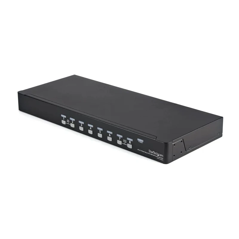 StarTech.com 8 Port 1 Display USB VGA KVM Switch 1920 x 1440 Pixel Maximum Resolution SV831DUSBUK