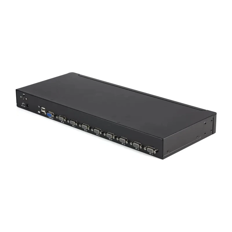 StarTech.com 8 Port 1 Display USB VGA KVM Switch 1920 x 1440 Pixel Maximum Resolution SV831DUSBUK