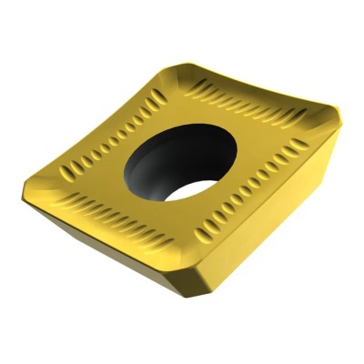 Pramet Square Milling Insert 9.53 mm Side Length Coarse Grade Aluminium SEMT 09T3AFSN:M8340