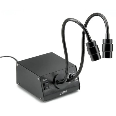 Kern Professional Stereo Microscope Dual Fibre Unit LED Illumination OZB-A4515