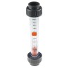 Georg Fischer Short Version Series Flow Meter with Plastic Body, Connection Thread Size 1 in, 1-1/2 in, 3/4 in 198803329