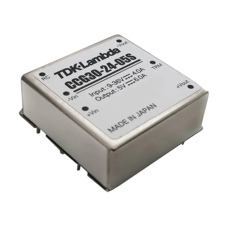 TDK-Lambda DC/DC Converter 12V DC Output 2.5 A, 24V DC Input, 9V Min Input, 30W, Through Hole CCG30-24-12S