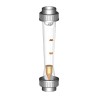 Georg Fischer Flow Meter Plastic Body with Polyvinylidene Fluoride Wetted Parts to 200 L/h, BS Connection 198807005