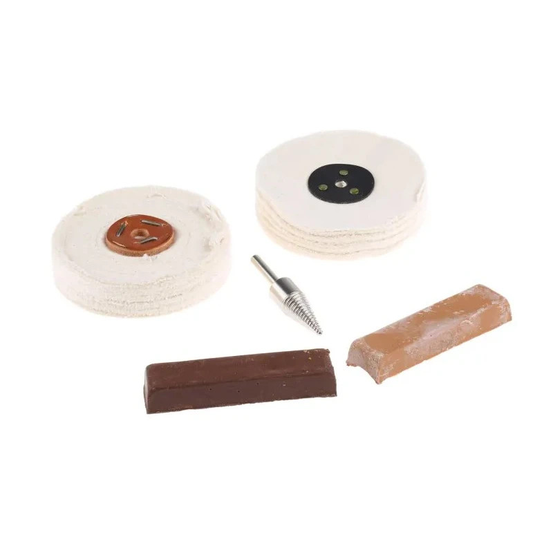 RS Pro Plastic Polishing Kit Plastic and Bakelite Polishing Kit Containing Brown Bar, Tapered Spindle, Buff Bar 901-0618