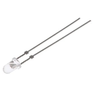 Wurth Elektronik 3.6 V Blue LED 3 mm (T-1) Through Hole WL-TMRW 151034BS03000