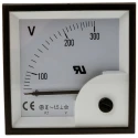 RS PRO Analogue Voltmeter AC 68 mm x 68 mm Cutout, ±1.5% Accuracy, 0 to 300 V Range 901-0526