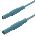 Hirschmann Test & Measurement Connector Test Lead 16A, 1000 V AC/DC, Blue, 2 m Lead Length 934176102