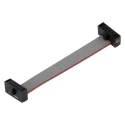 Samtec FFSD Series 10-Conductor Flat Ribbon Cable 1.27 mm Pitch 50 mm Length FFSD-05-D-02.00-01-N