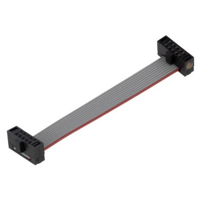 Samtec FFSD Series 10-Conductor Flat Ribbon Cable 1.27 mm Pitch 50 mm Length FFSD-05-D-02.00-01-N