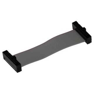 Samtec Flat Ribbon Cable 1.27 mm Pitch, 20 Conductors, 50 mm Length, 63V, RoHS Compliant FFSD-10-D-02.00-01-N