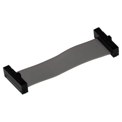Samtec Flat Ribbon Cable 1.27 mm Pitch, 20 Conductors, 50 mm Length, 63V, RoHS Compliant FFSD-10-D-02.00-01-N