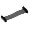 Samtec Flat Ribbon Cable 1.27 mm Pitch, 20 Conductors, 50 mm Length, 63V, RoHS Compliant FFSD-10-D-02.00-01-N
