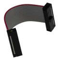 Samtec Flat Ribbon Cable 1.27 mm Pitch, 20 Conductors, 50 mm Length, 63V, RoHS Compliant FFSD-10-D-02.00-01-N