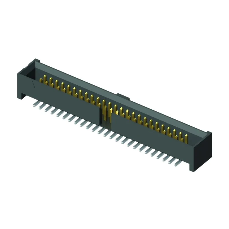 Samtec SHF Series Straight Surface PCB Header 26 Contacts, 1.27 mm Pitch, 2 Row, Shrouded SHF-113-01-L-D-SM
