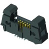 Samtec EHF Series Straight Surface PCB Header, 26 Contacts, 1.27 mm Pitch, 2 Row, Shrouded EHF-113-01-L-D-SM