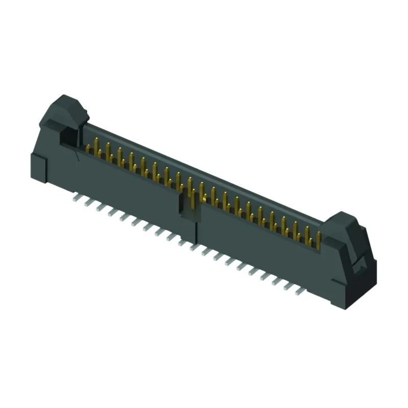 Samtec PCB Header 20 Contacts 2 mm Pitch 1 Row Straight Shrouded Surface Mount EHT-110-01-L-D-SM