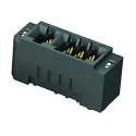 Samtec MEC2 Series 2.00mm Pitch Straight Edge Connector Female, Surface Mount, 10 Contacts, 2 Row, Solder Termination 