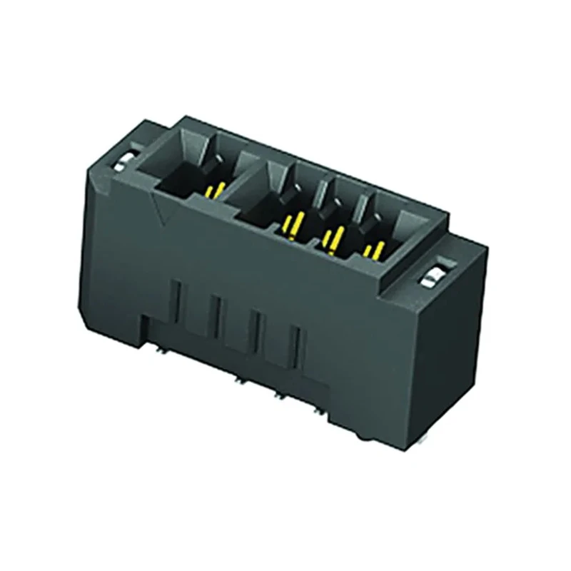 Samtec MEC2 Series 2.00mm Pitch Straight Edge Connector Female, Surface Mount, 10 Contacts, 2 Row, Solder Termination 