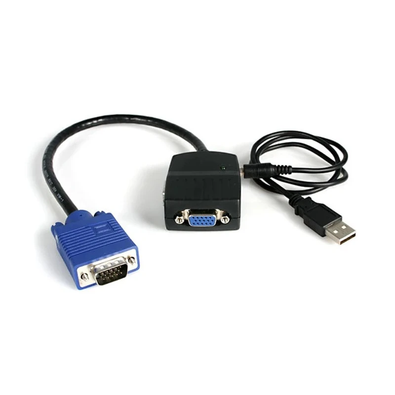 RS PRO 2 Port 1 Input 2 Output VGA Video Splitter 2048 x 1536 pixel ST122LE