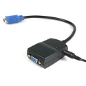RS PRO 2 Port 1 Input 2 Output VGA Video Splitter 2048 x 1536 pixel ST122LE