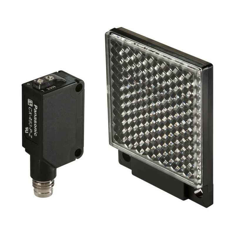 Panasonic Retroreflective Photoelectric Sensor Block Type 3 m Detection Range NPN Output IP67 CX-491-Z