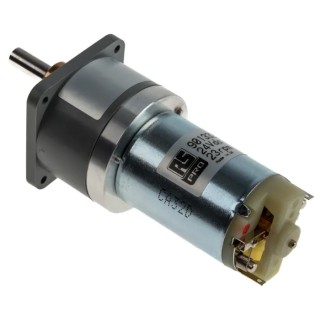 RS PRO Brushed Geared DC Geared Motor, 4.02 W, 24V dc, 600 mNm Torque, 23 rpm Speed, 6 mm Shaft Diameter 901-3320