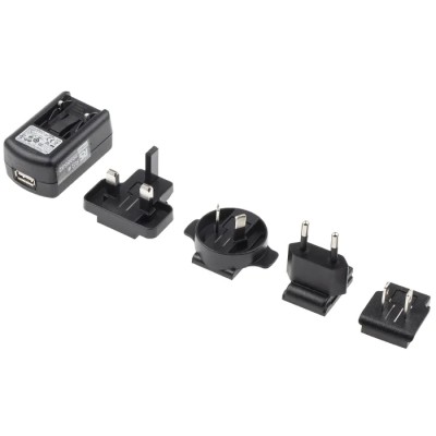 RS PRO USB Type A Universal AC/DC Adapter Australia EU UK US 10W 5V DC Output 2A 899-8592