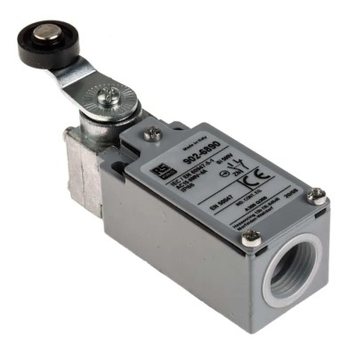 RS PRO Roller Lever Limit Switch 1 NO/1 NC Zinc Alloy Housing IP66 Rated 400V AC 10A IP66