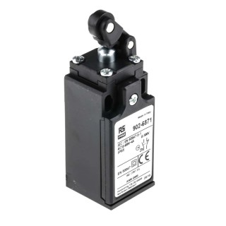 RS PRO Roller Lever Limit Switch 1 NO/1 NC, Fibreglass Reinforced Thermoplastic, IP65, 400V AC, 10A IP65