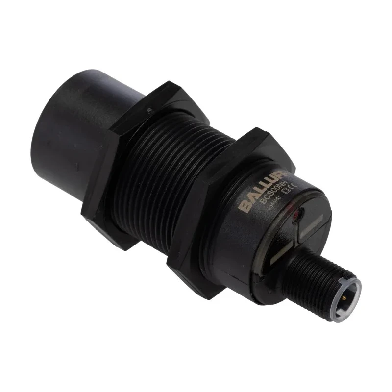 BALLUFF Threaded Barrel Capacitive Proximity Sensor M30 25 mm, M30 x 1.5 PNP 100mA 30V dc BCS M30BBE2-PSC25H-S04K