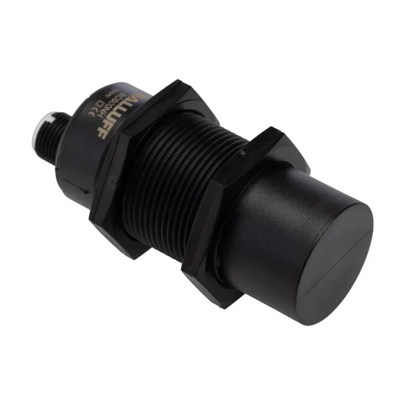 BALLUFF Threaded Barrel Capacitive Proximity Sensor M30 25 mm, M30 x 1.5 PNP 100mA 30V dc BCS M30BBE2-PSC25H-S04K