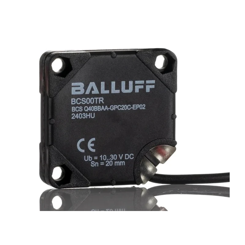 BALLUFF Block Capacitive Proximity Sensor Q40 20 mm PNP/NPN 100mA 30V DC BCS Q40BBAA-GPC20C-EP02