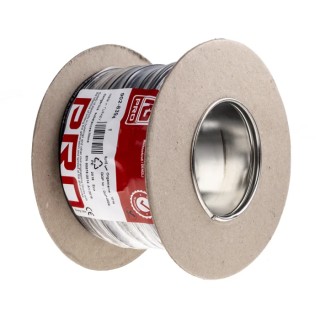 RS PRO Black 1.5 mm² 16 AWG Hook Up Wire 27/0.25 mm Copper Strands PVC Sheath 100 m H07V-K 902-8394