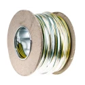 RS PRO Green, Yellow 2.5 mm² Hook Up Wire, 14 AWG, 45 x 0.25 mm Core Strands, 100 m Length, Polyvinyl Chloride 902-8414