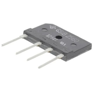 Vishay 800 V 180 A Through Hole Bridge Rectifier GSIB680-E3/45